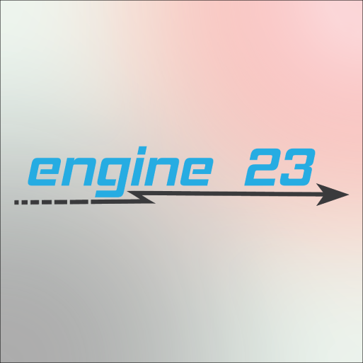 Tekstualni logo engine 23